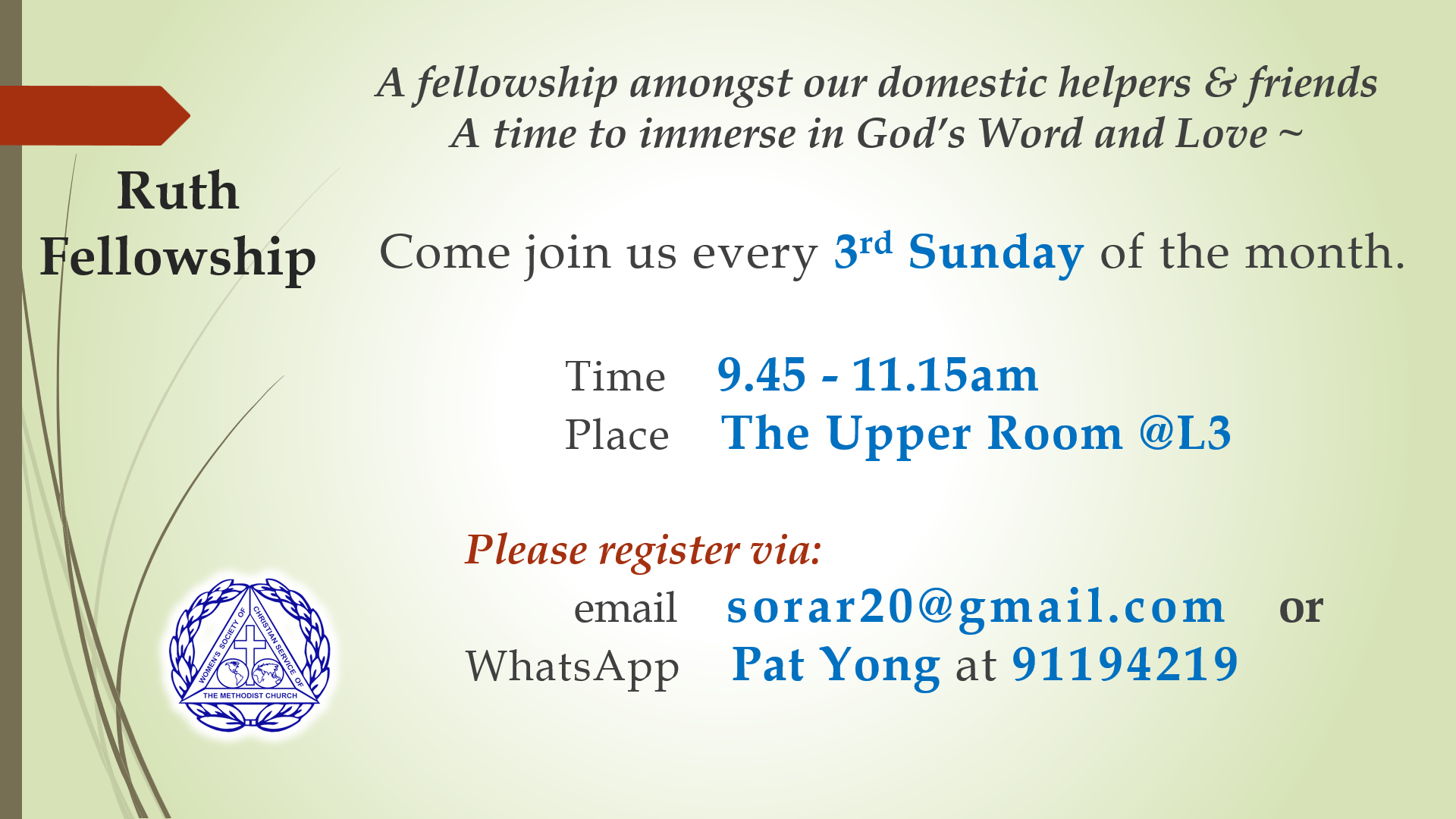 Ruth Fellowship (WSCS)
