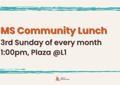 Mandarin Ministry Community Lunch